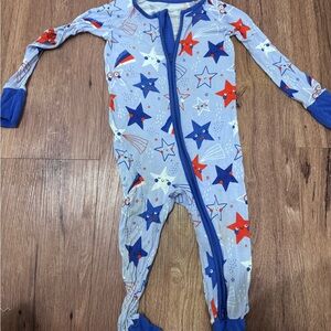 Little Sleepies Star & stripes 12-18 months